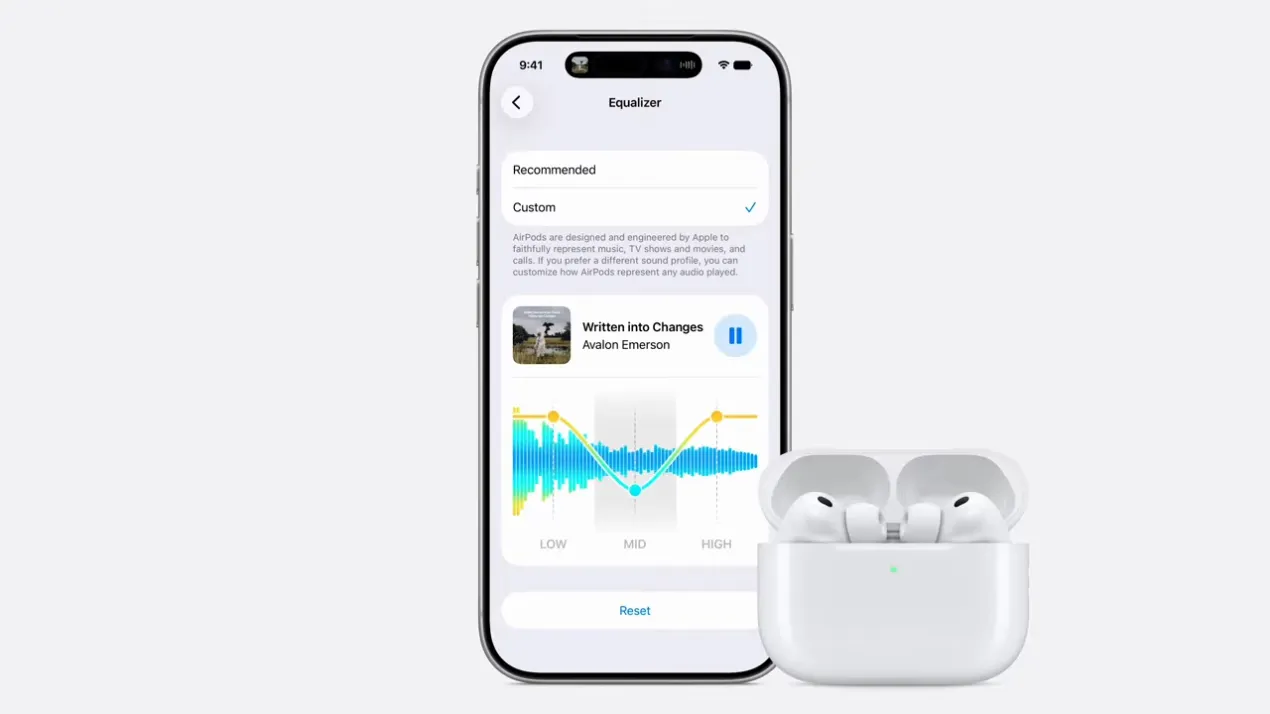 iOS 27 為 AirPods 新增 EQ 等化器的調整功能 iOS 27 為 AirPods 新增 EQ 等化器的調整功能