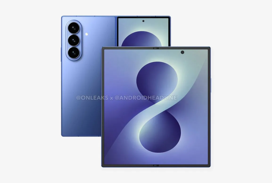 三星 Galaxy Z Fold8 外型曝光