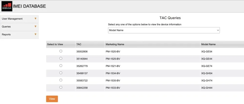  Sony Xperia 1 VIII 和 10 VIII 現身 IMEI 資料庫