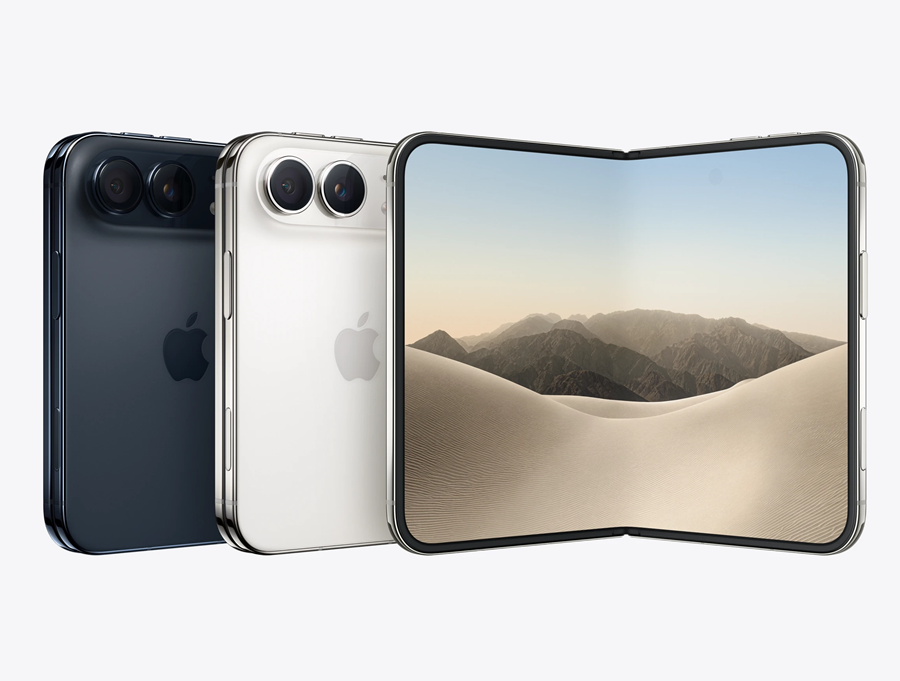 iPhone Duo 總共推出「星光白色」與「夜空色」兩款顏色選擇 iPhone Duo 總共推出「星光白色」與「夜空色」兩款顏色選擇