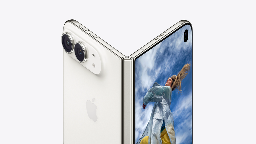 iPhone Duo 摺疊機近乎無痕的「轉軸」技術 iPhone Duo 摺疊機近乎無痕的「轉軸」技術