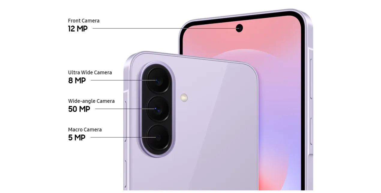 Galaxy A37 具備 5,000 萬畫素主鏡頭