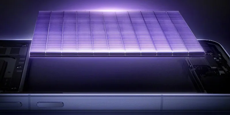 新一代矽陽極電池示意圖