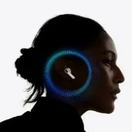 AirPods Pro 3 聽力健康與助聽器模式示意圖 AirPods Pro 3 聽力健康與助聽器模式示意圖