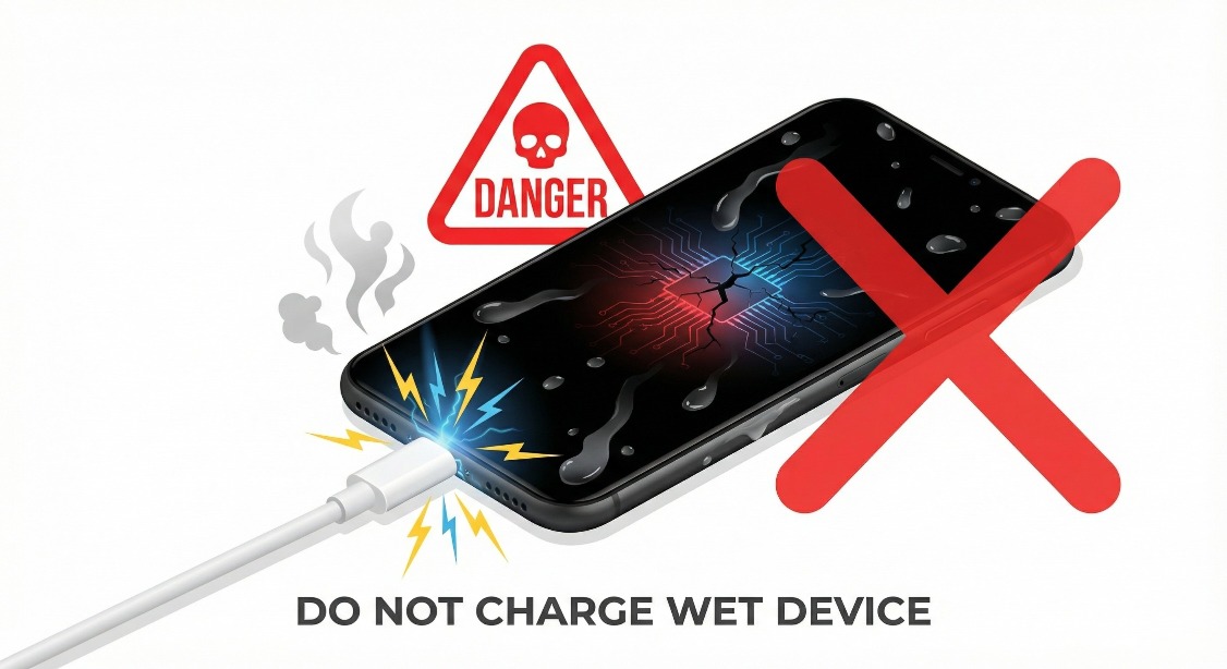 手機泡水禁止充電 手機泡水禁止充電