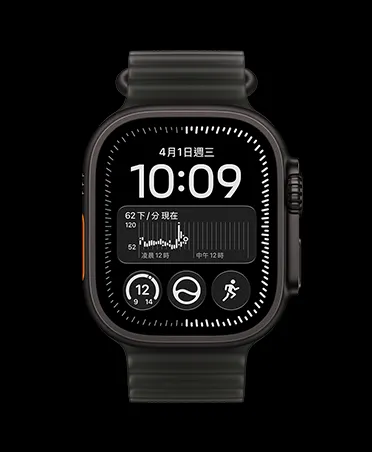Apple Watch Ultra 4 會使用高頻率心率跟測，在背景測量你的心率，即使你不在運動中也會持續進行，新的錶面複雜功能，還可以每五秒顯示一次數值