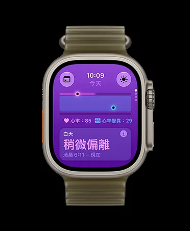 Apple Watch Ultra 4 心率變異讀取頻率均為每五分鐘一次，不分晝夜不間斷