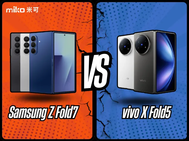 摺疊手機強強對決!!! Samsung Z Fold 7 VS vivo X Fold5，你選大螢幕還是高續航?