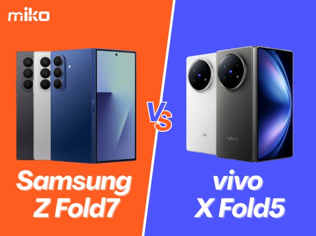 摺疊手機強強對決!!! Samsung Z Fold 7 VS vivo X Fold5，你選大螢幕還是高續航?