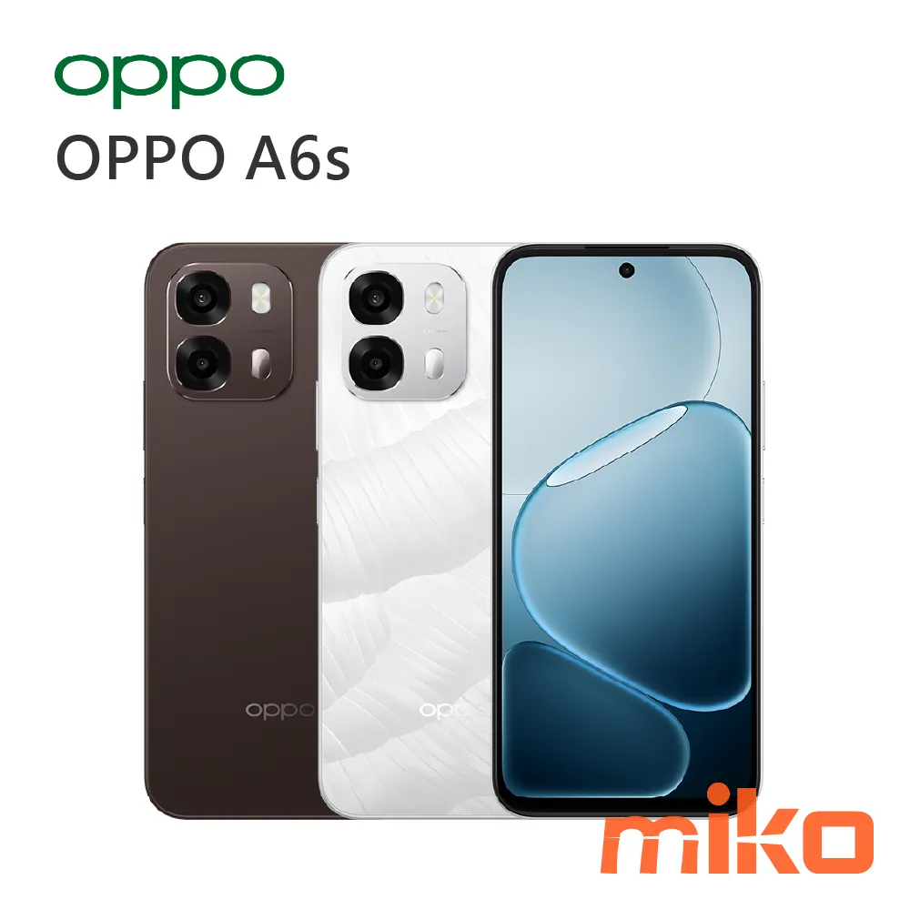 OPPO A6s 擁有 7000mAh 超大電量與 80W 超級閃充，適合長時間在外的外送員或業務員