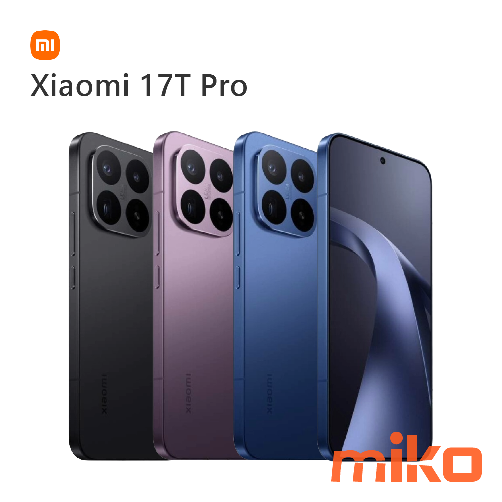Xiaomi 17T Pro 搭載旗艦級處理器，是手遊玩家的首選，並強調 Leica 專業光學影像系統與金屬質感機身。